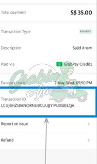 Refund Grab Merchant Dengan Transaksi ID